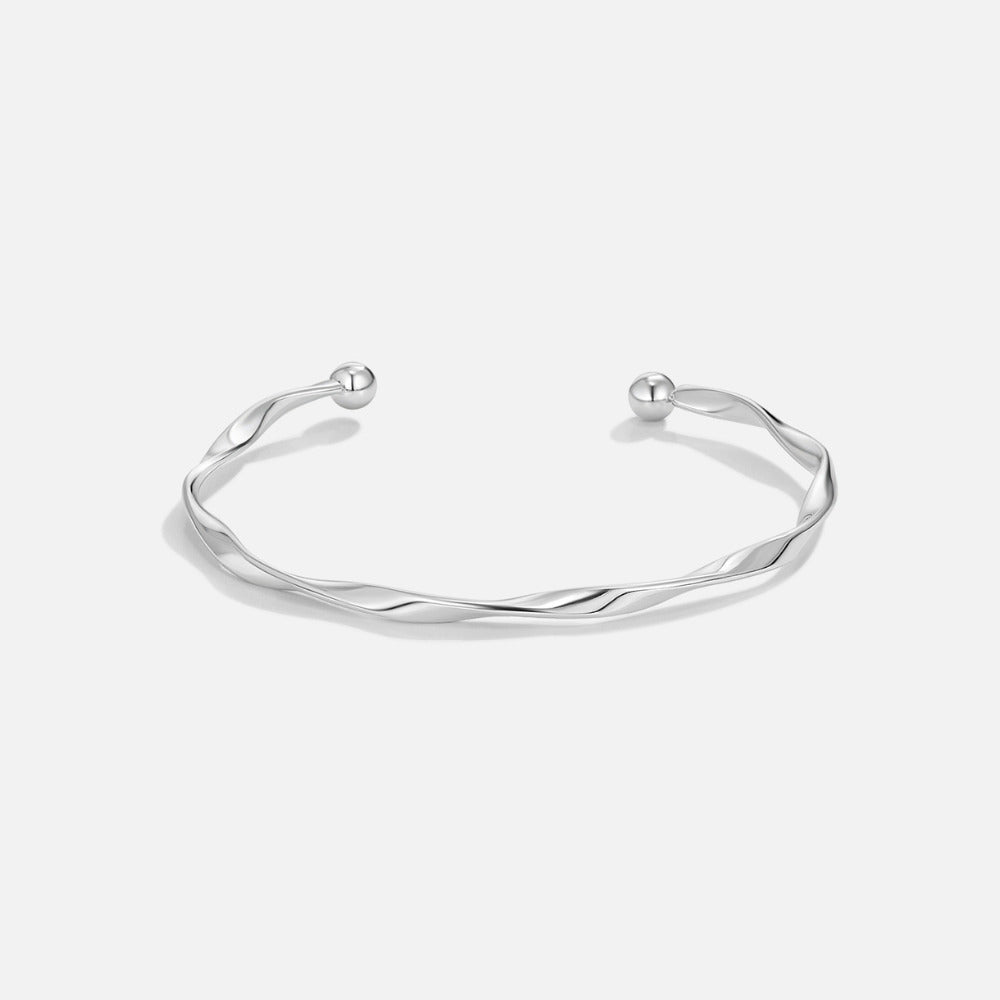 Zilveren Twisted Imari Armband