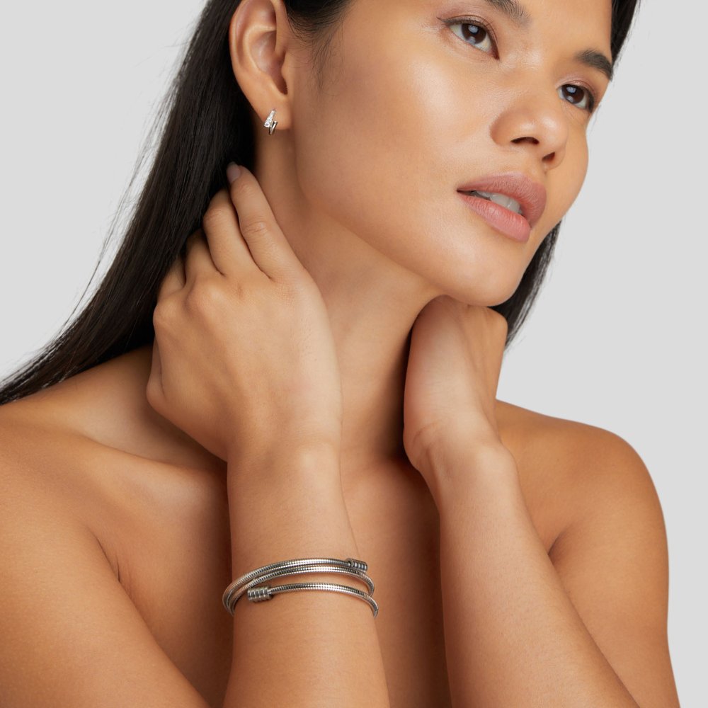Twisted Zilveren Armband