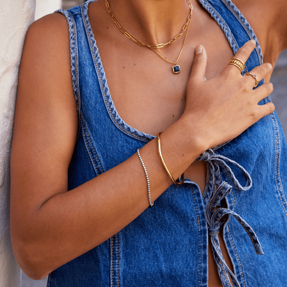 Gouden Veena Armband