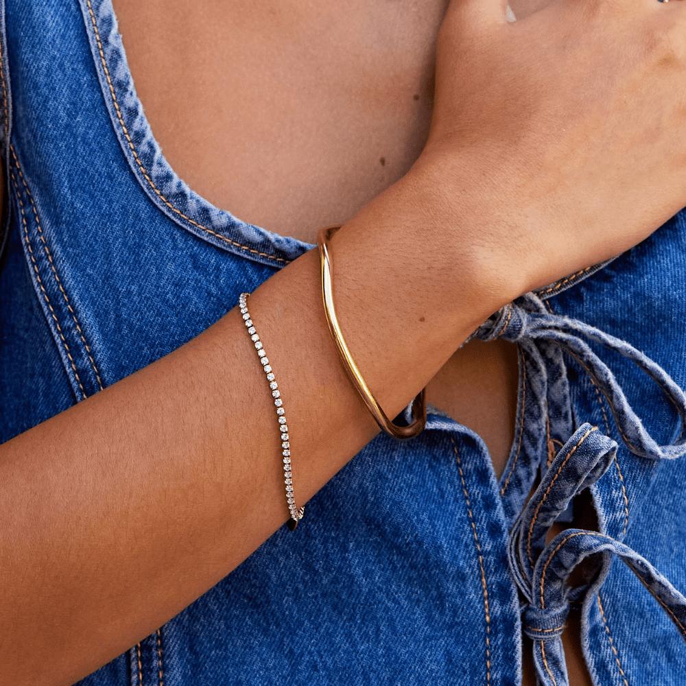 Veena Gouden Armband Secundaire afbeelding
