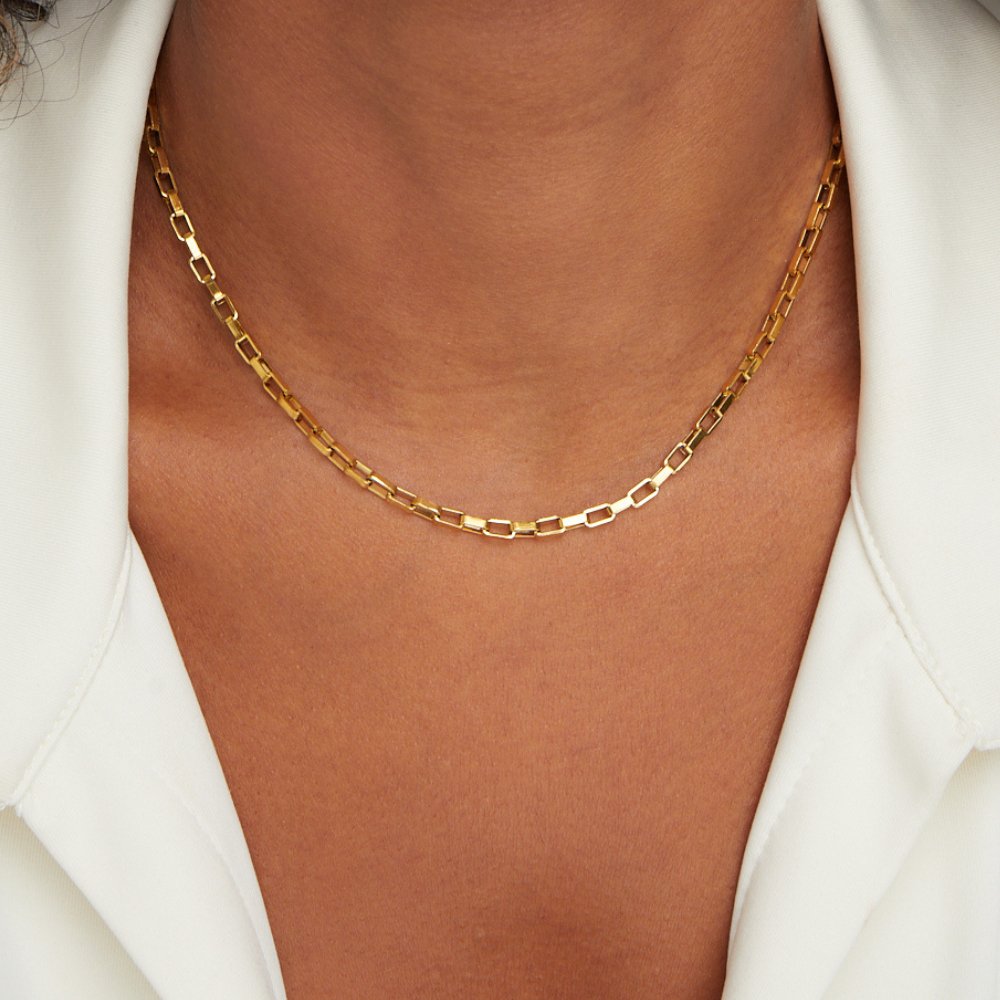 Gouden Venna Schakelketting