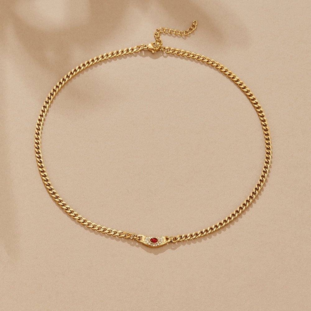 Gouden Vintage Cleopatra Ketting