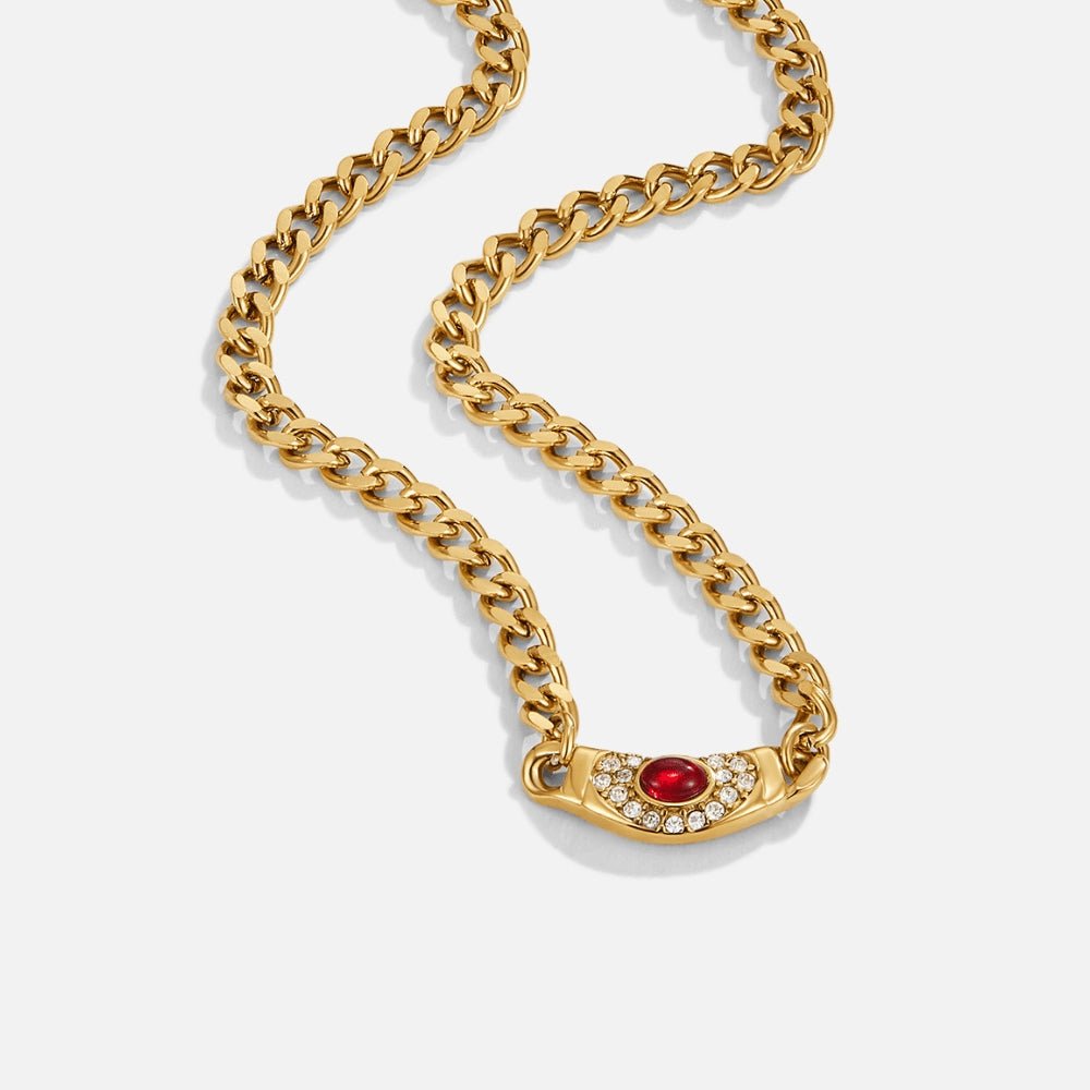 Gouden Vintage Cleopatra Ketting
