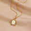 Vintage Gouden Letter Ketting
