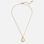 Vintage Gouden Letter Ketting