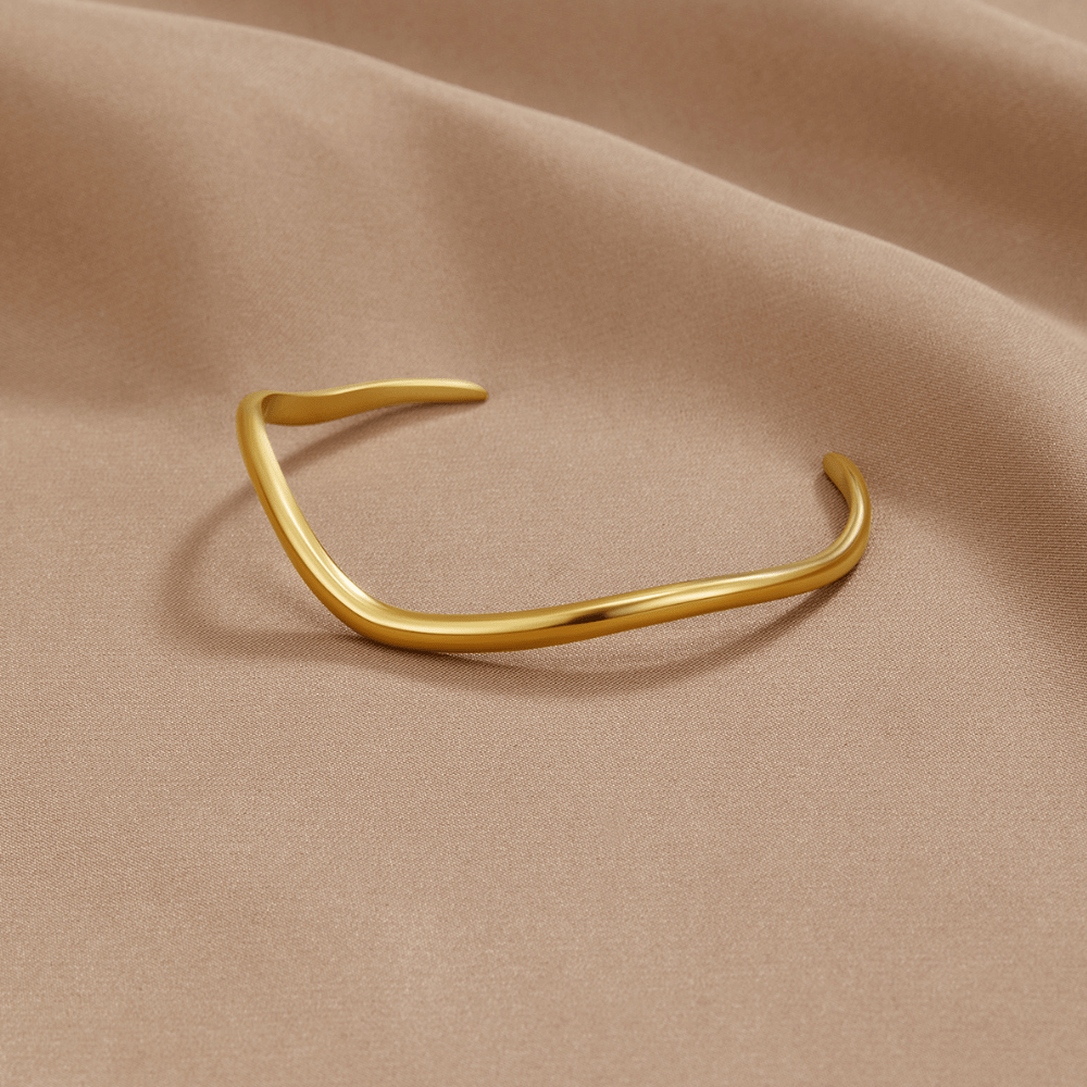 Wave Gouden Armband