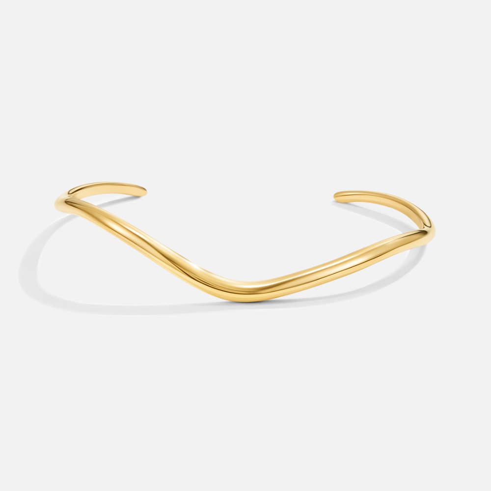 Wave Gouden Armband