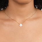 Witte Bloesem Ketting