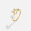 White Blossom Flower Ring