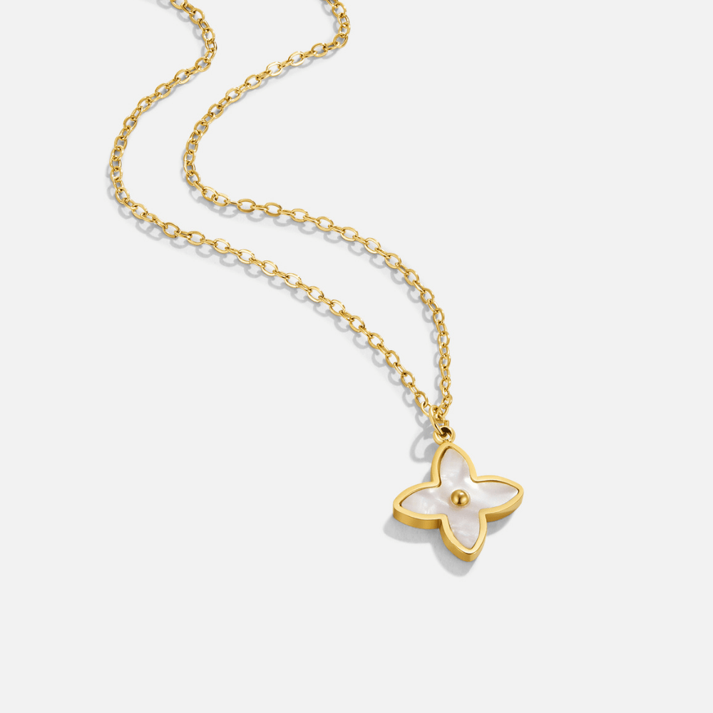 White Blossom Petal Ketting Hoofdafbeelding