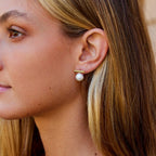 Yuna Parel Knopjes Oorbellen