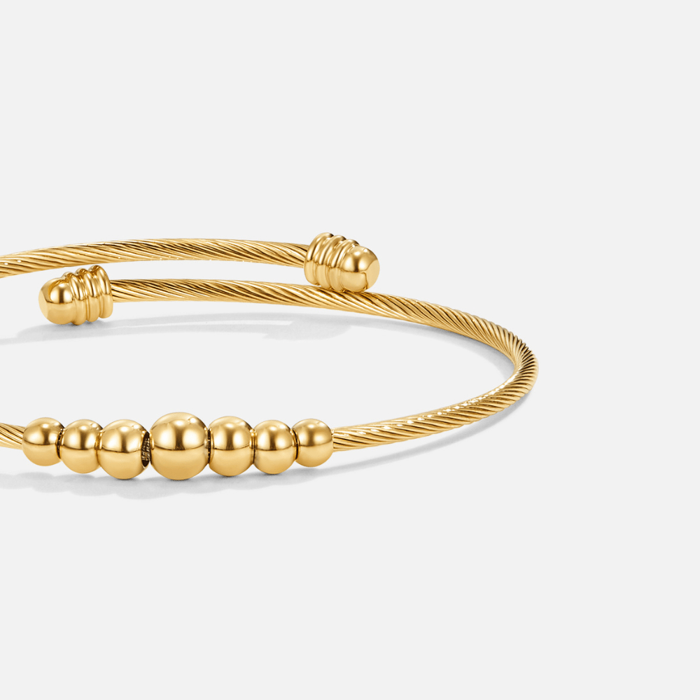 Yuri Gouden Bead Armband