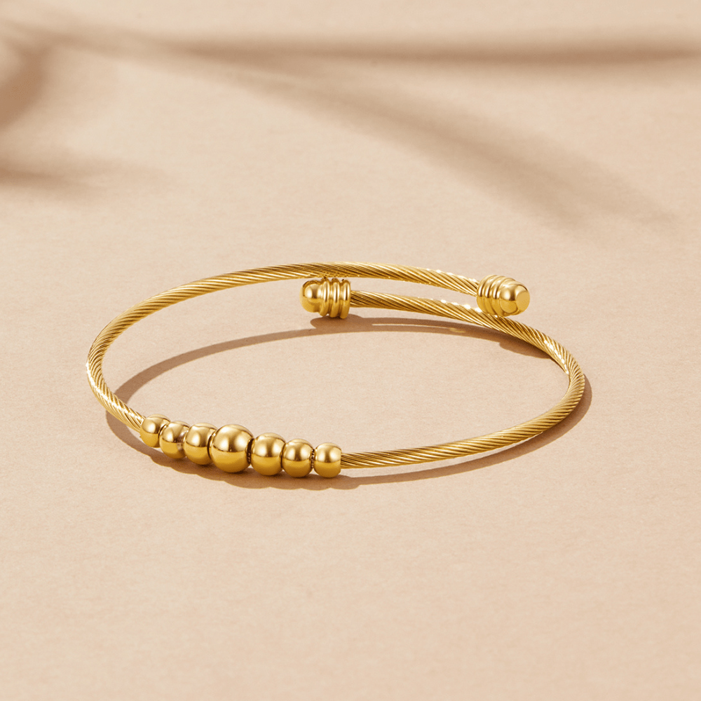 Yuri Gouden Bead Armband