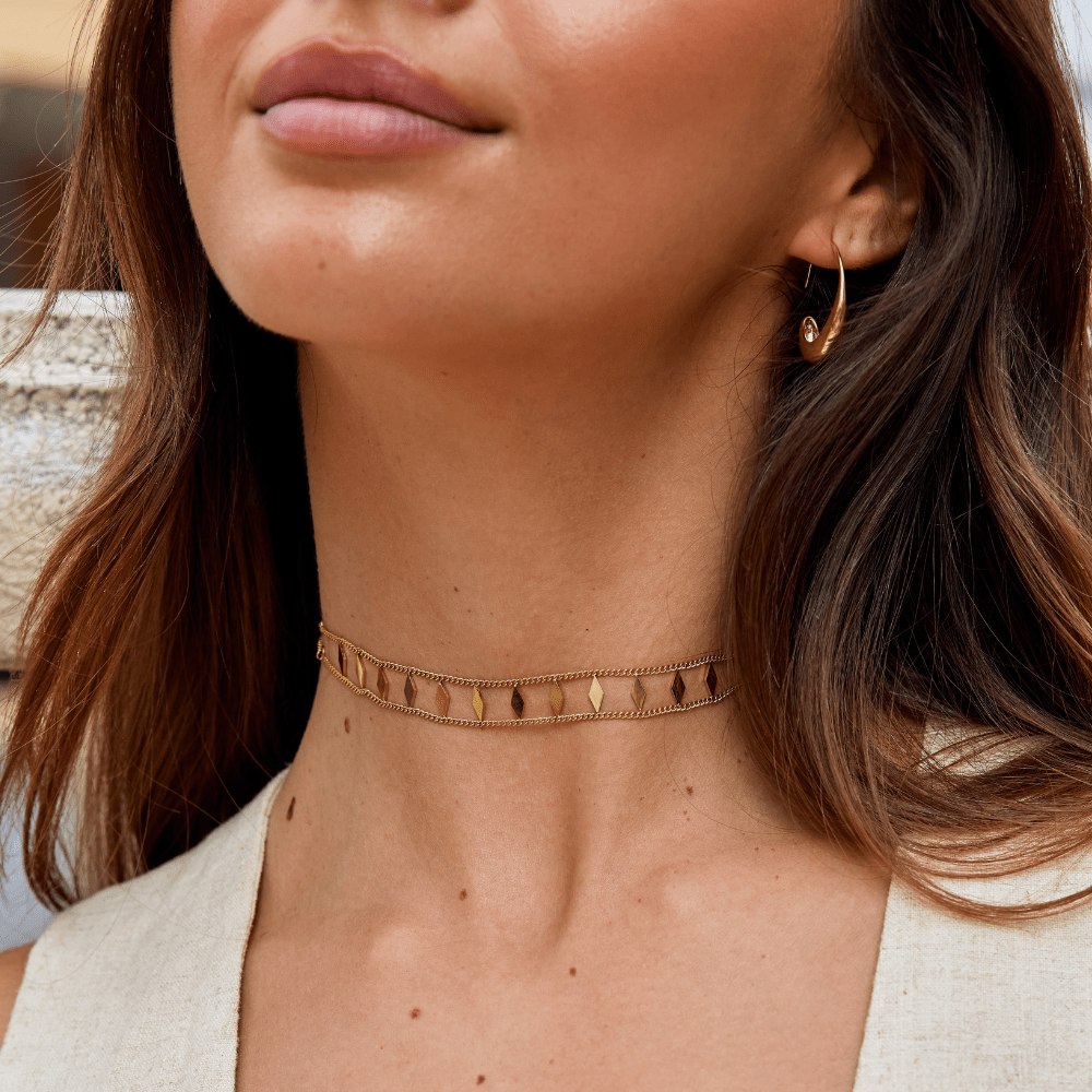Zara Gouden Choker Secundaire afbeelding