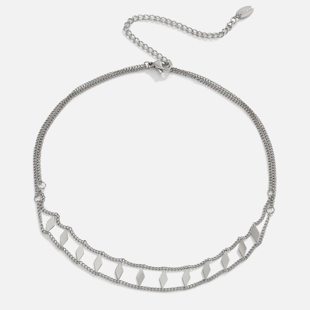 Zara Zilveren Choker Secundaire afbeelding